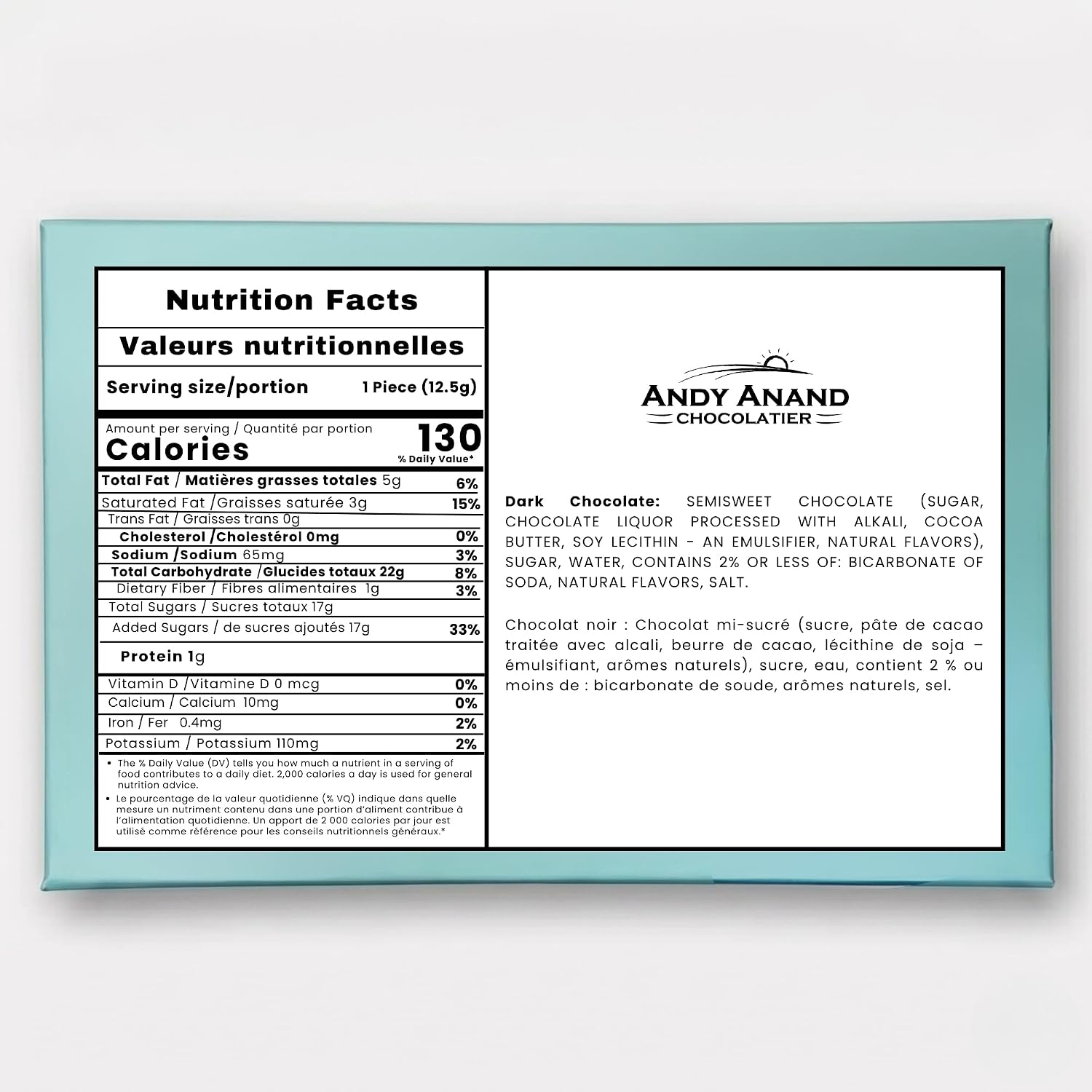 Andy Anand Luxurious Dark Chocolate Honeycomb, 1 lb – Gourmet Gift Box, All-Natural, No Preservatives, Vegan Indulgence, Birthday Gift Box