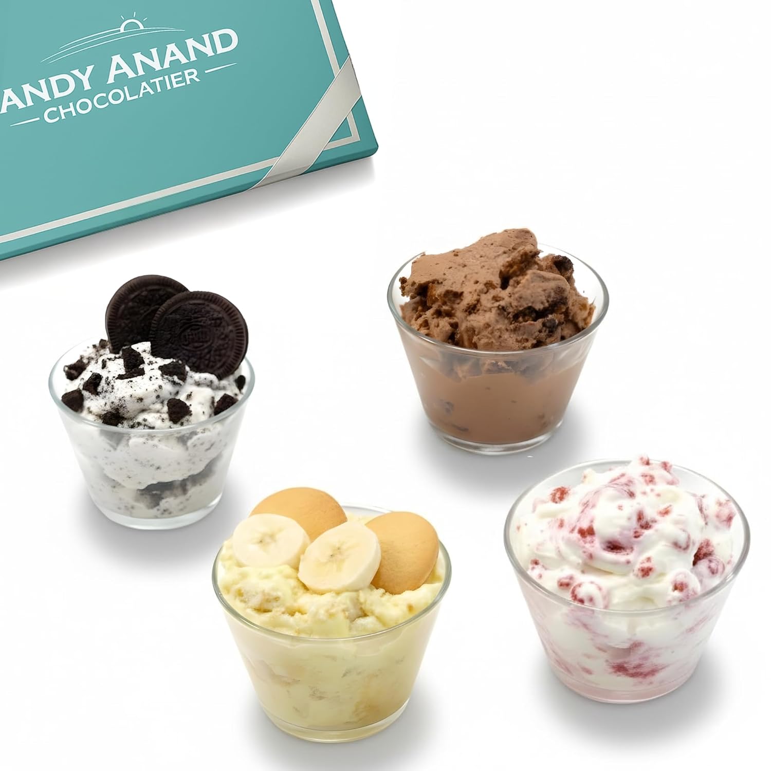 Andy Anand Sugar-Free Cake Sampler (4 flavors, 3.7 lbs) | Keto & Diabetic-Friendly | Local SoCal Bakery