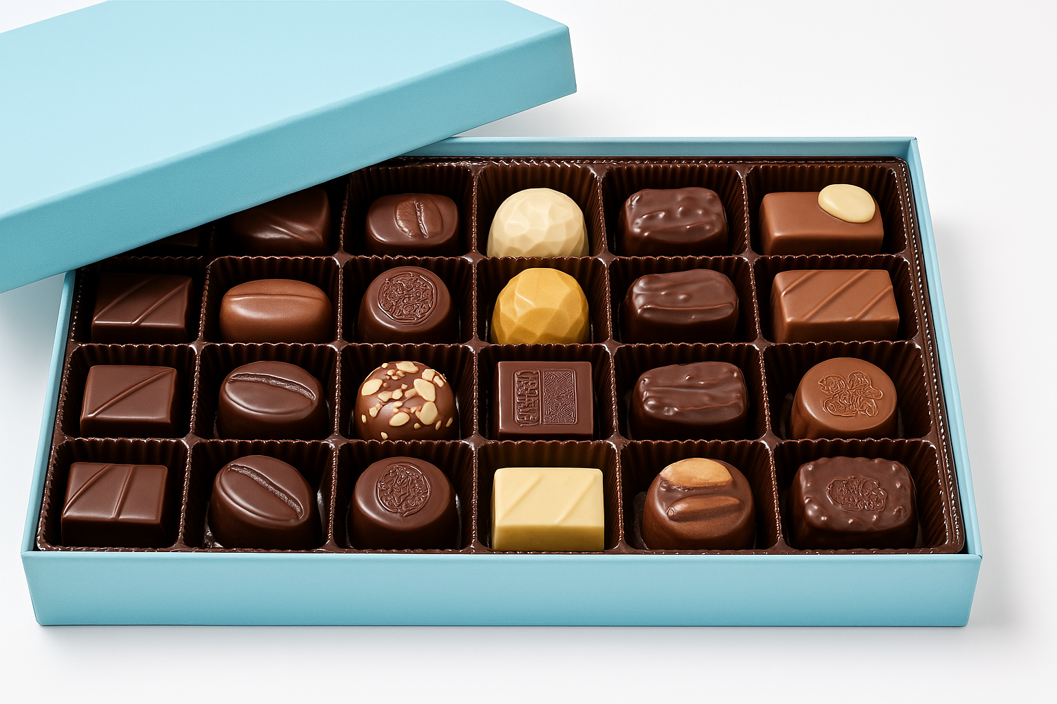 Andy Anand Sugar-Free Belgian Chocolate Truffles (15 pc) | Luxury Assorted Flavors, Gluten-Free, 60% Cocoa Butter | Local SoCal Chocolatier