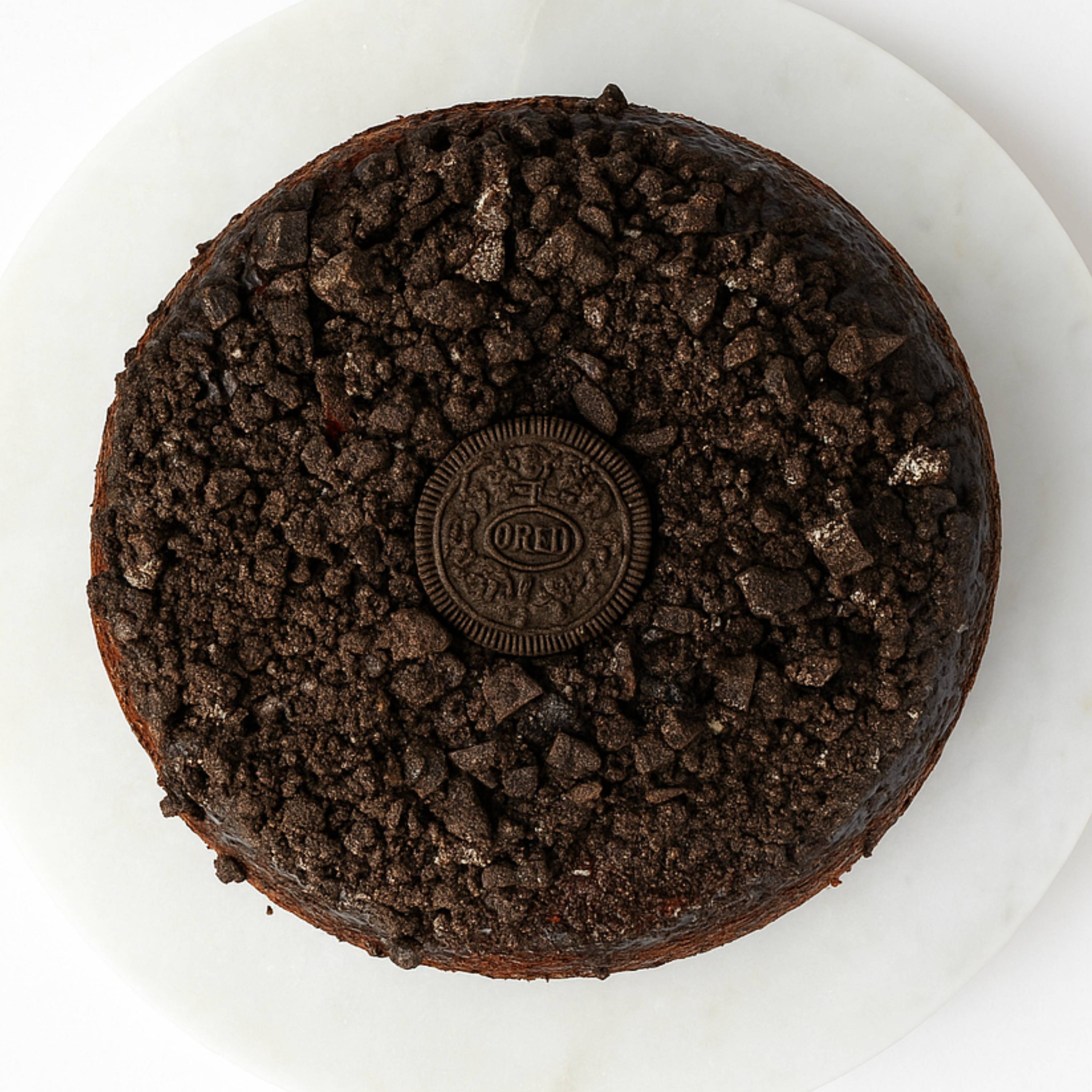 Andy Anand Sugar-Free Cookies & Cream Cake (9-inch, 2 lbs) | Keto & Diabetic-Friendly | SoCal Bakery