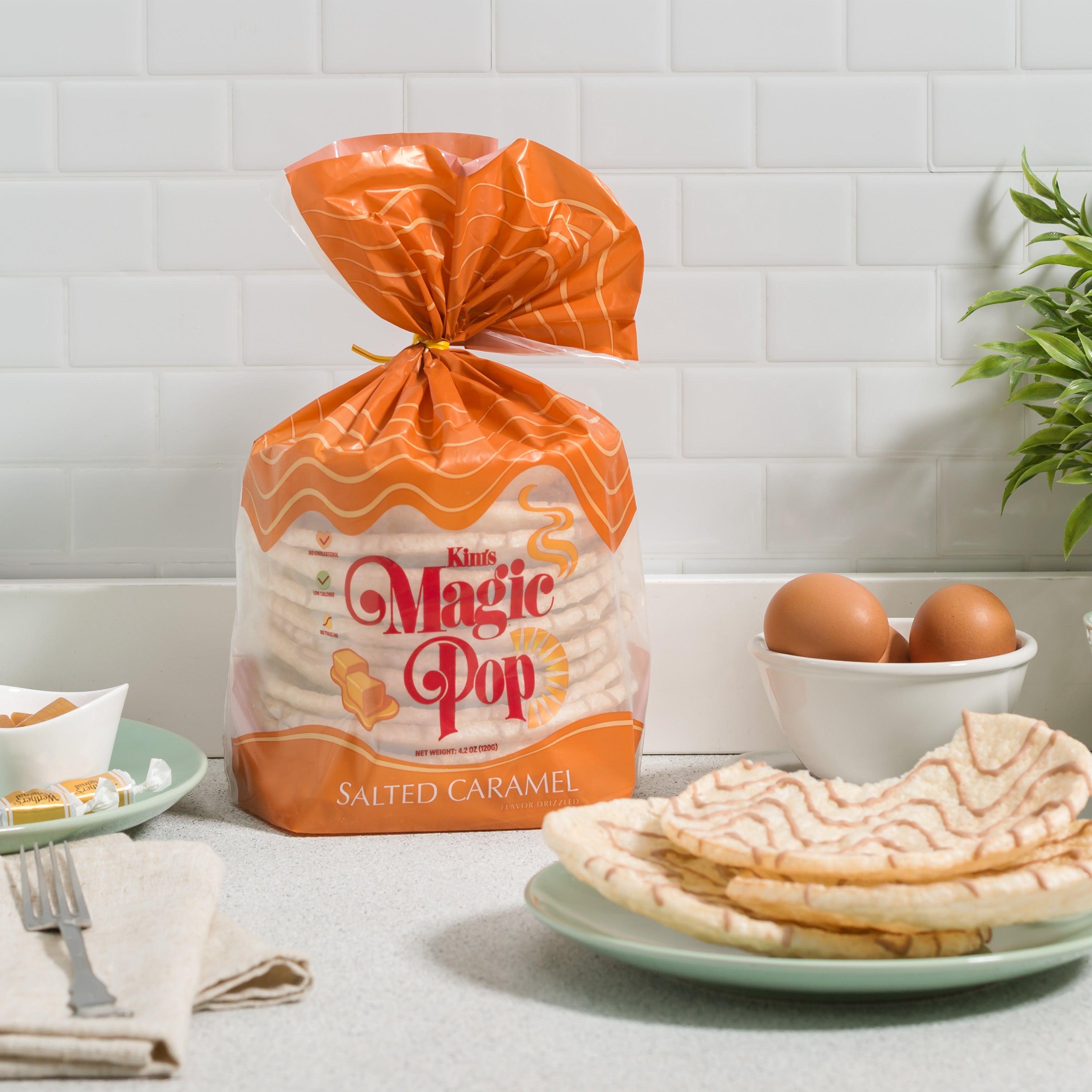 Kim's Magic Pop - Salted Caramel Flavor Drizzled
