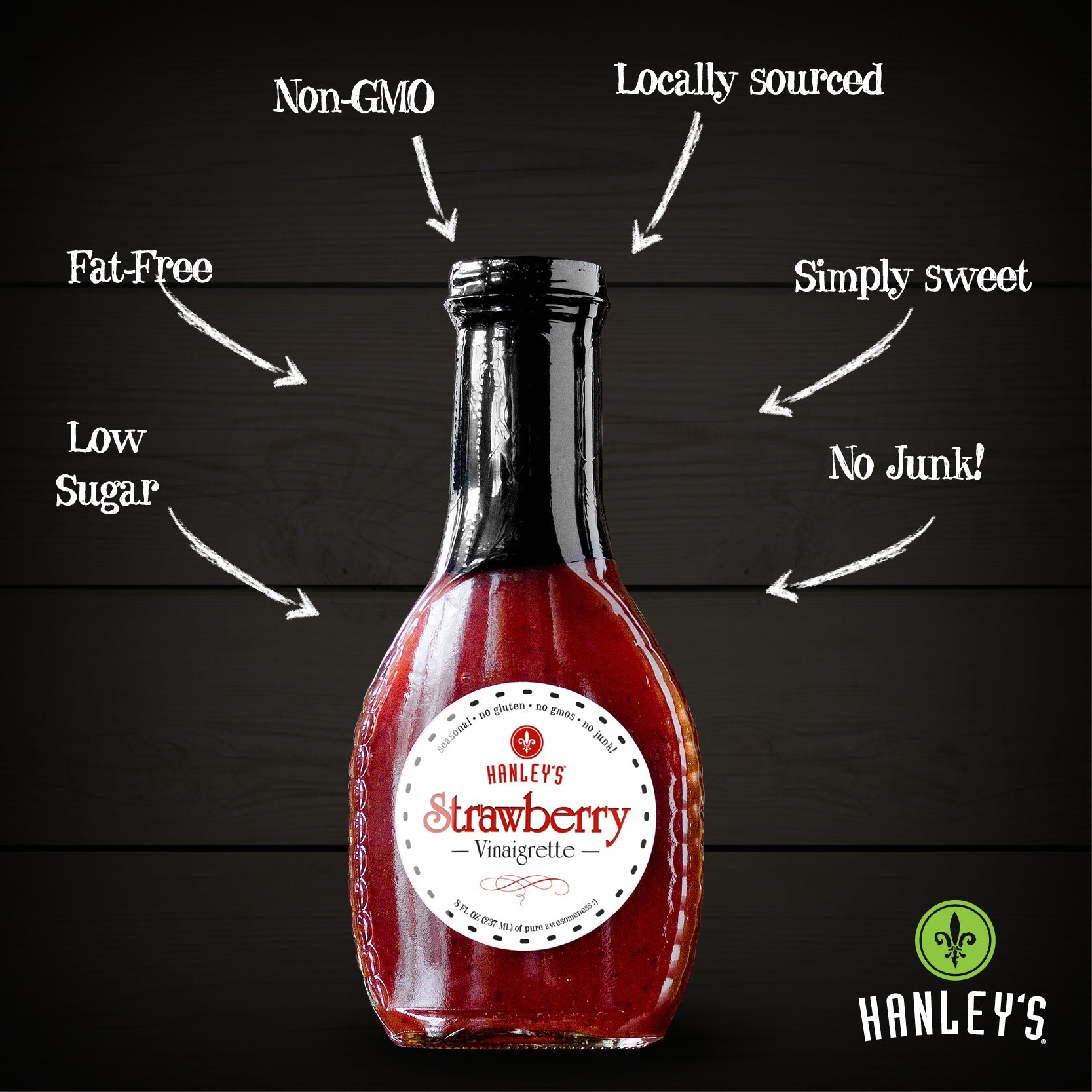 Strawberry vinaigrette