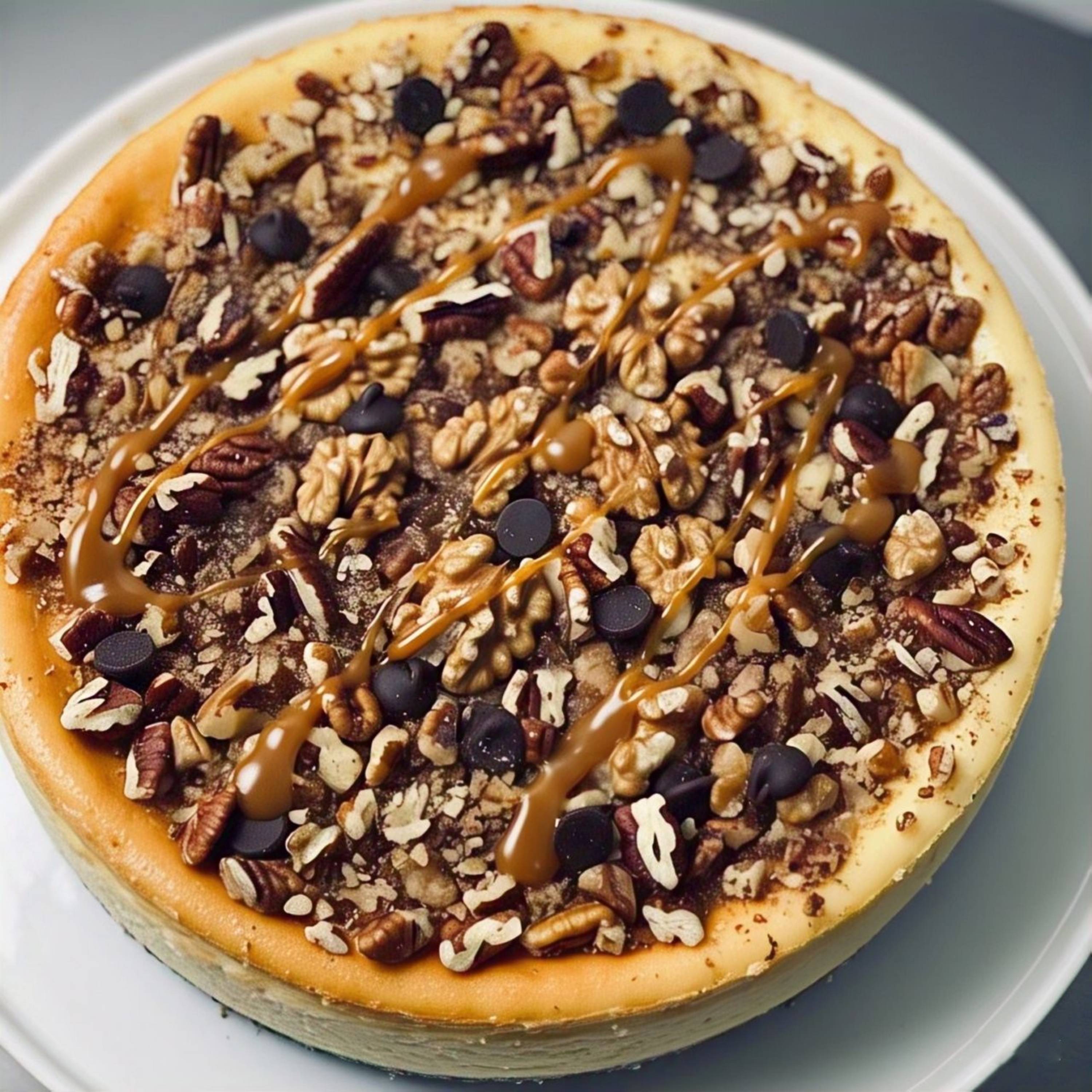 Andy Anand Turtle Cheesecake (9-inch, 2 lbs) | Hand-Baked NY-Style Cheesecake | Local SoCal Bakery