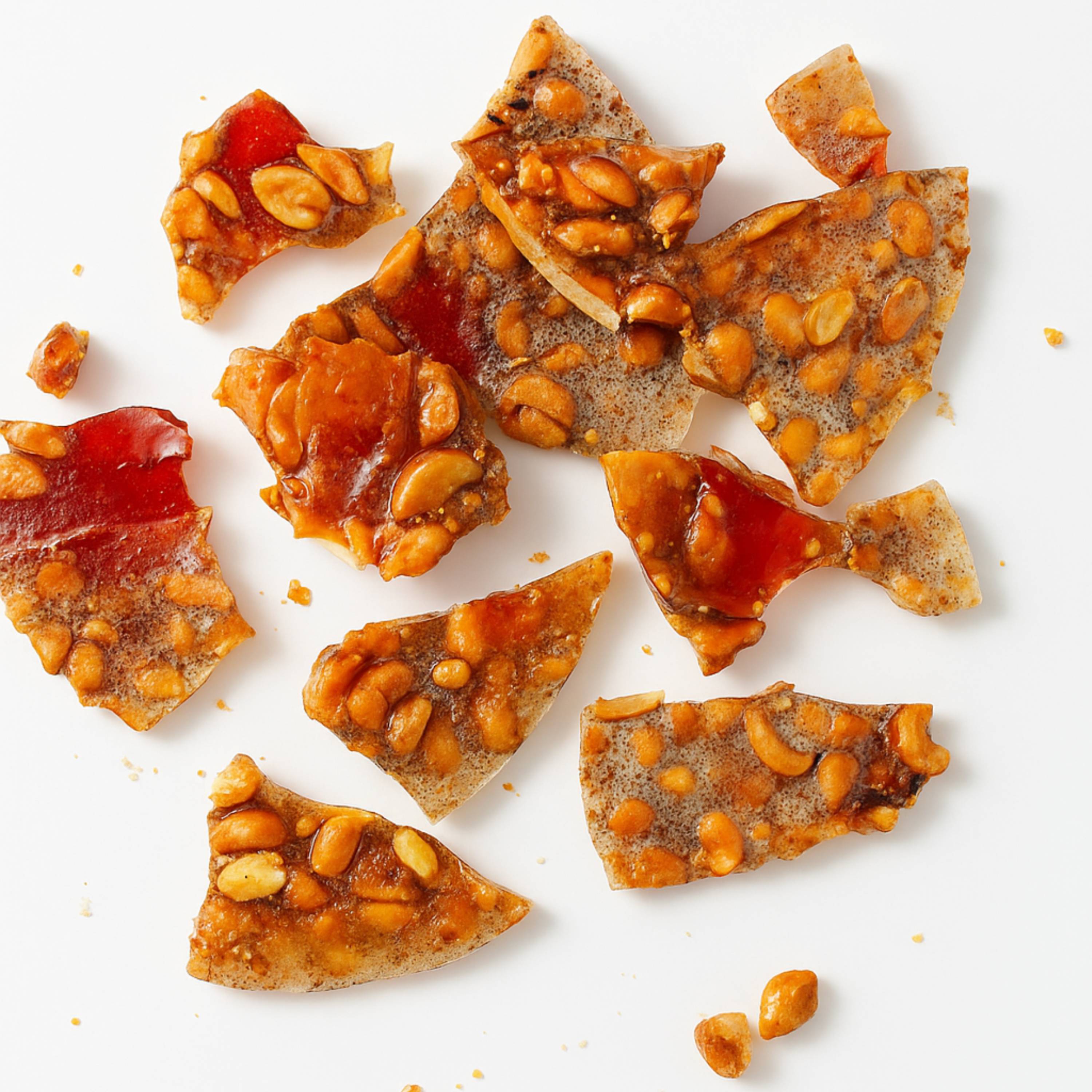 Andy Anand Sugar-Free Italian Fruit Brittle (Papaya, Mango, Pomelo, 1 lb) | Imported Croccante, Keto & Gluten-Free | Local SoCal Bakery