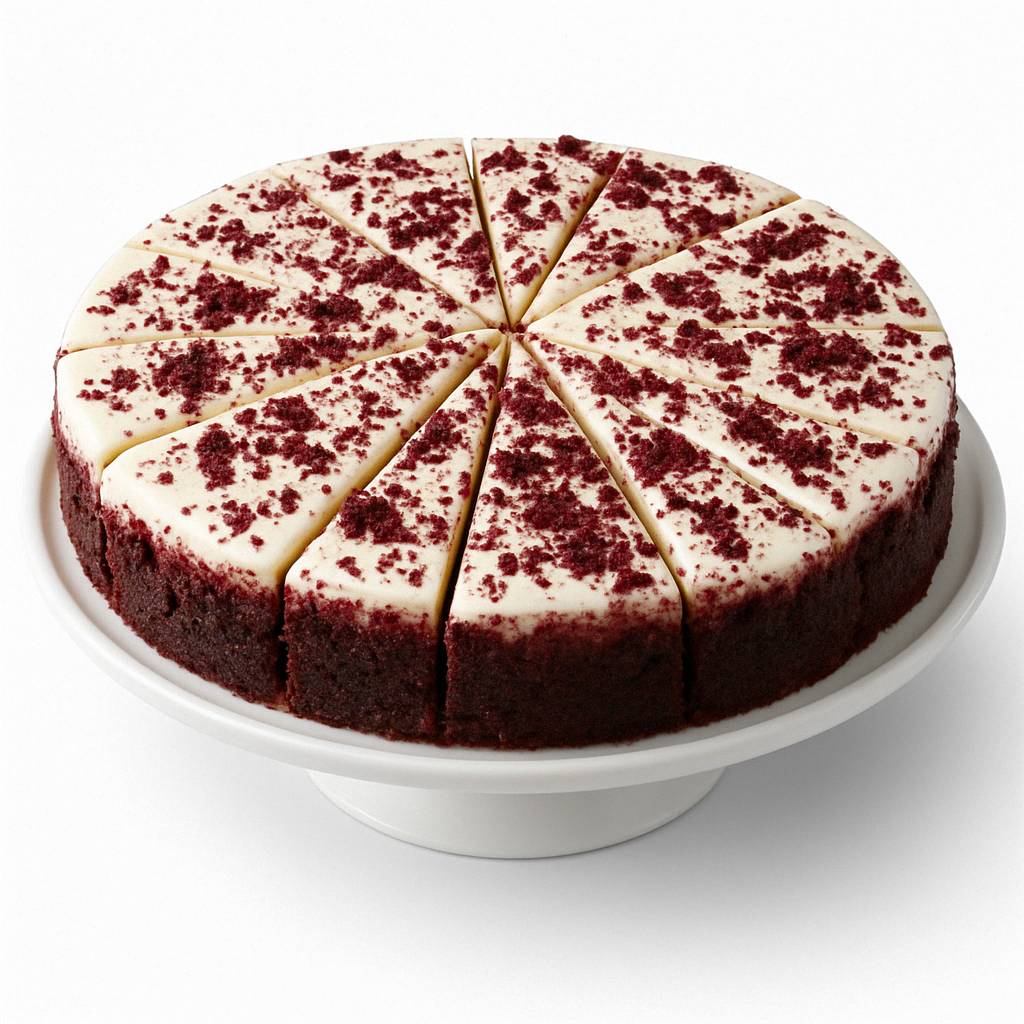 Andy Anand Sugar-Free Red Velvet Cheesecake (9-inch, 2 lbs) | Sugar-Free Cheesecake | Local SoCal Bakery