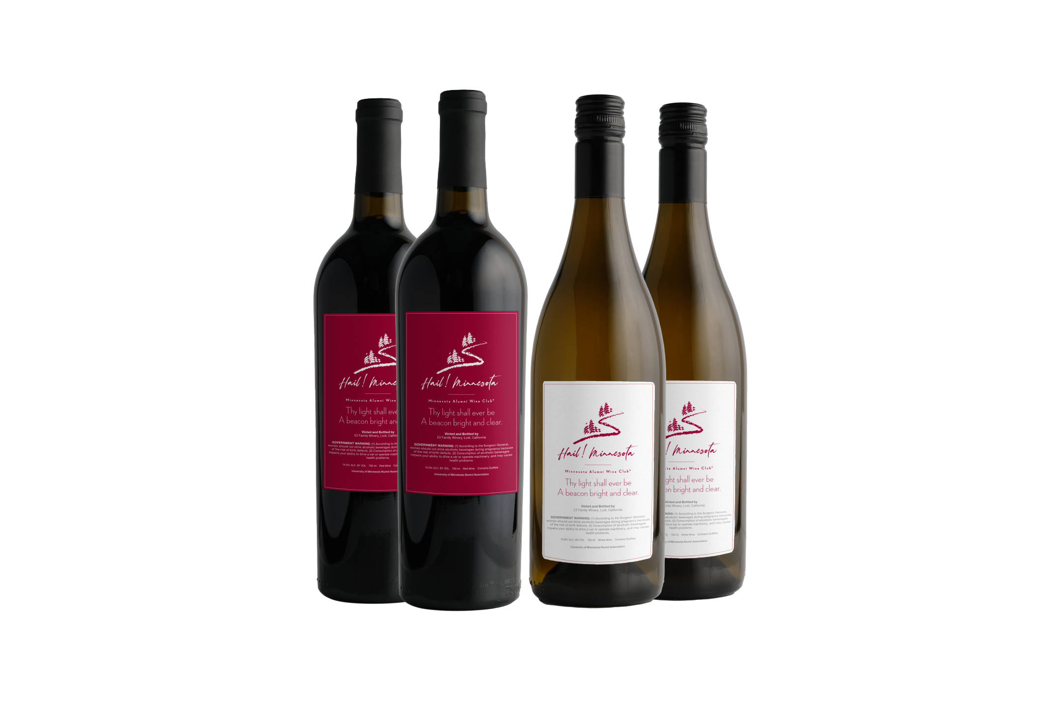 Minnesota Alumni - CA Wine Bottles