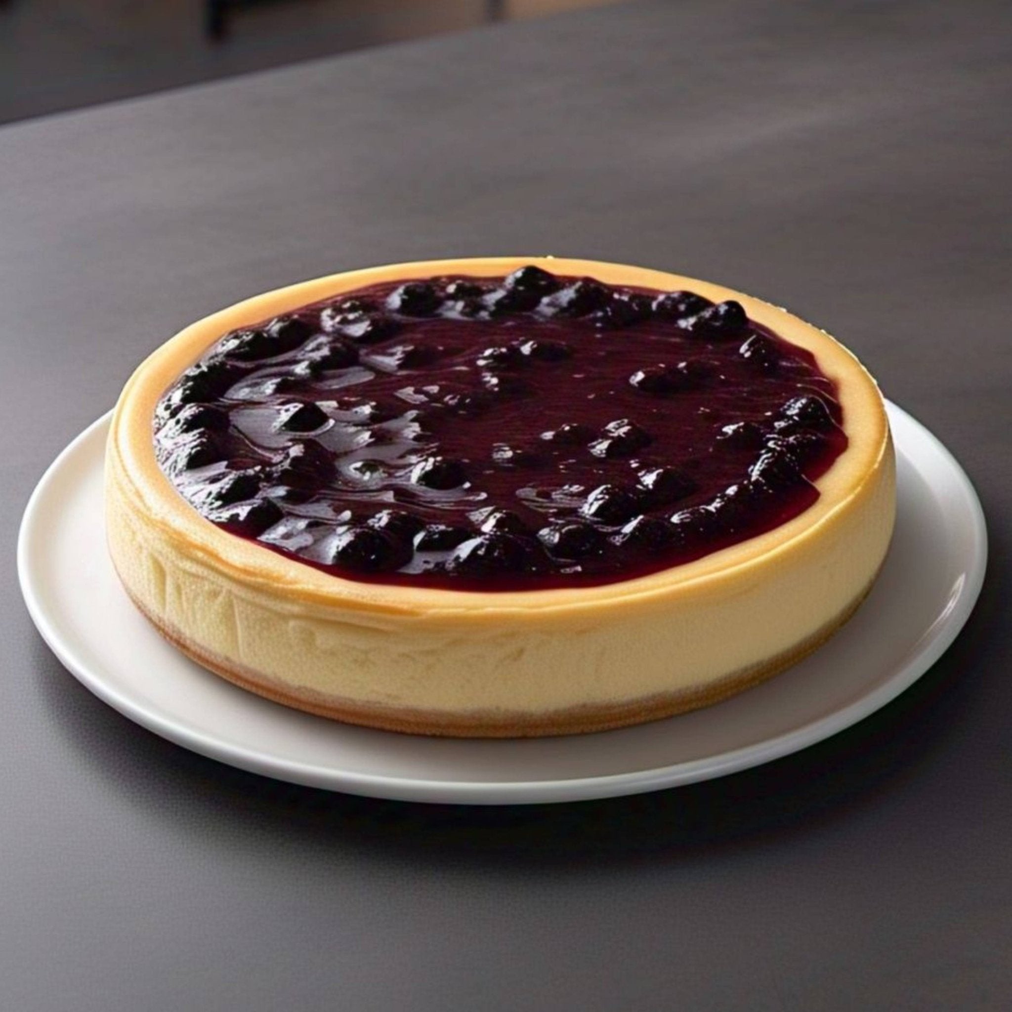 Andy Anand Sugar-Free Gluten-Free Blueberry Cheesecake (9-inch, 2.8 lbs) | Sugar-Free, Gluten-Free | Local SoCal Bakery