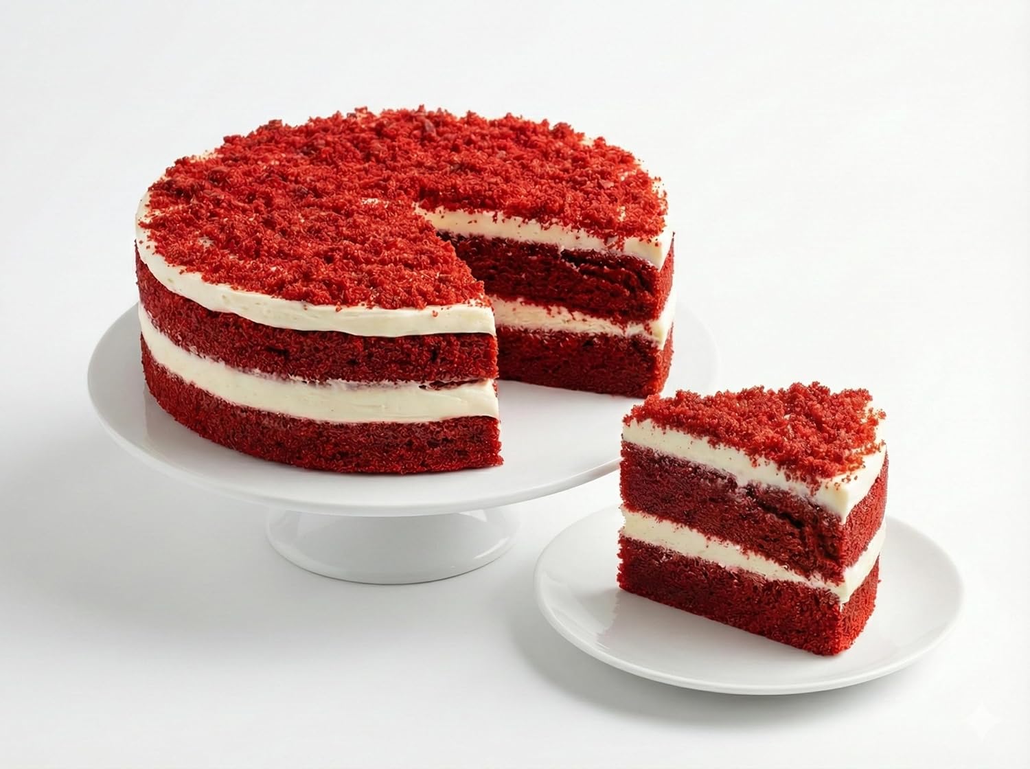 Andy Anand Sugar-Free Red Velvet Cake (2.4 lbs) | Sugar-Free & Keto Cake | Local SoCal Bakery