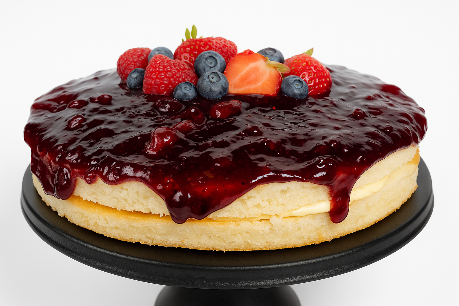 Andy Anand Sugar-Free Gluten-Free Wildberry Cake (2.5 lbs) | Sugar-Free & Keto Cake | Local SoCal Bakery