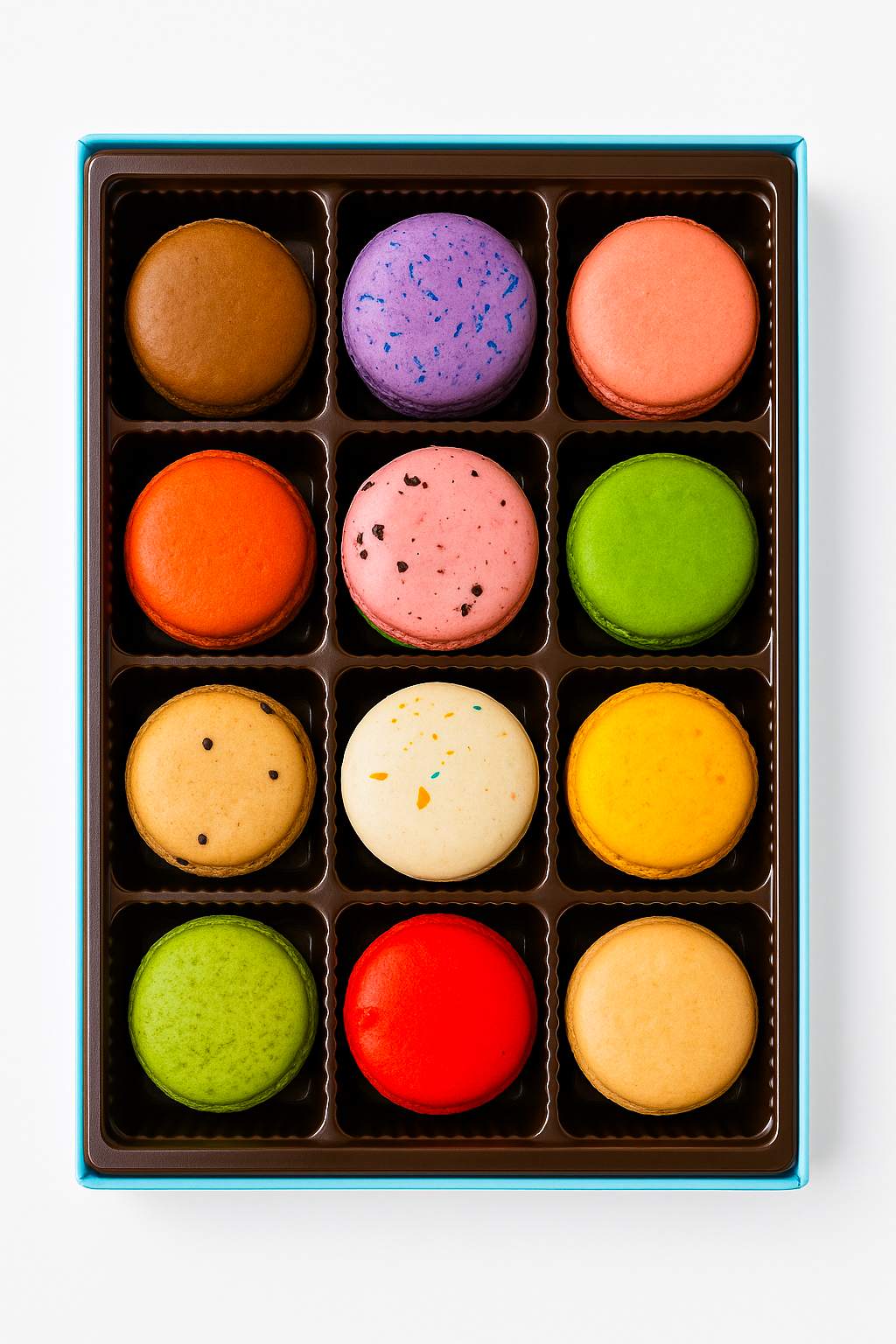 Andy Anand French Macarons (12 pc) | Gluten-Free, Made Fresh Daily | Local SoCal Bakery