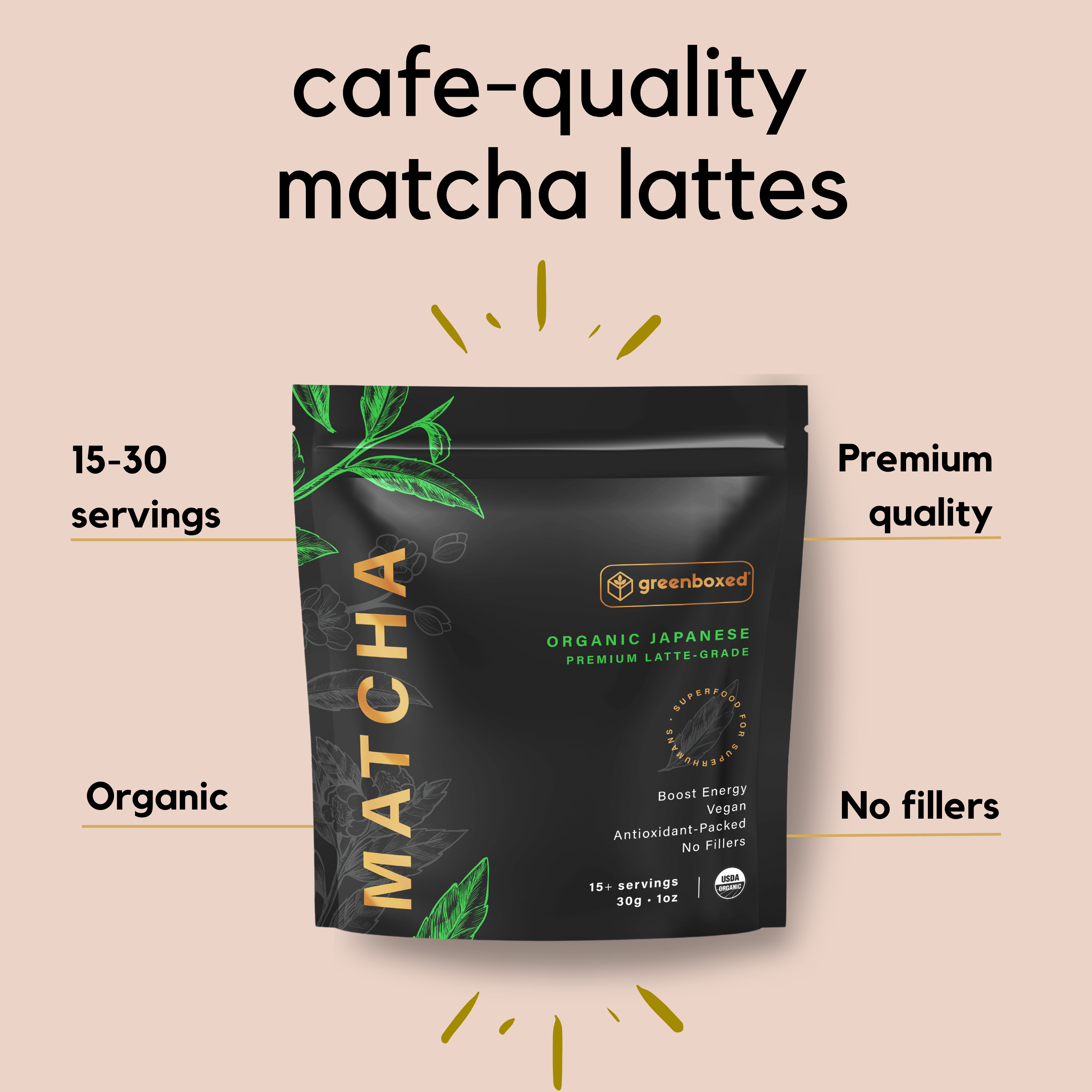 Latte Grade Matcha — 1 oz.