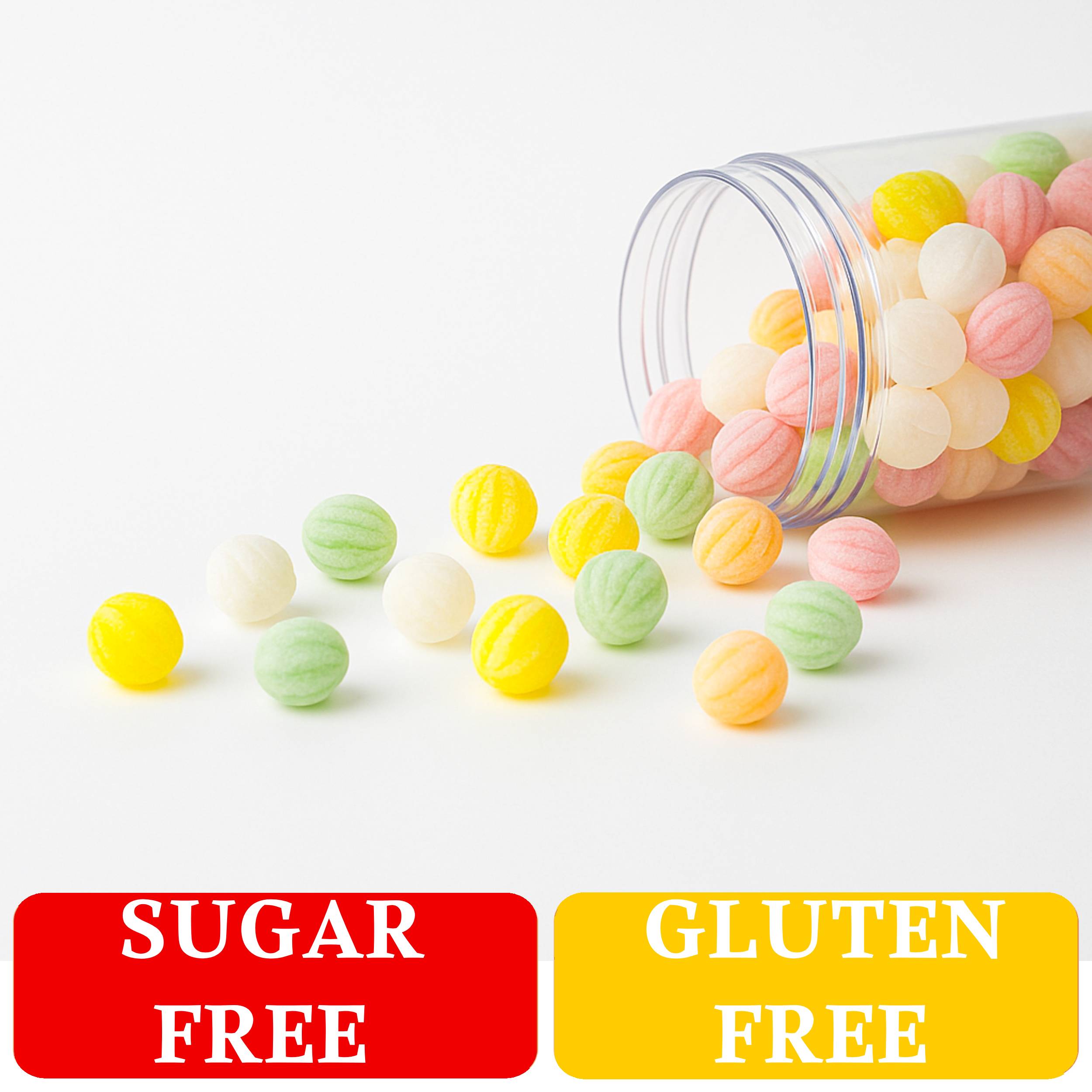 Andy Anand Sugar-Free Spiral Hard Candy (110 pc, 7 oz) | 5 Flavors, Made in Spain, Stevia | Local SoCal Bakery