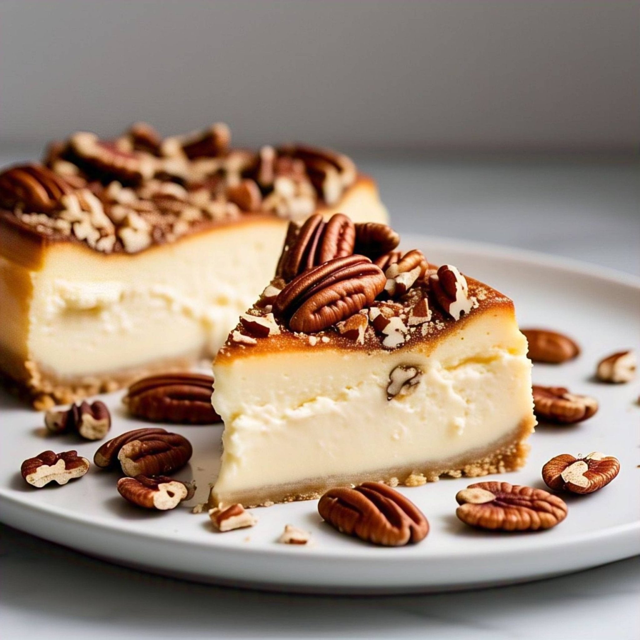 Andy Anand Gluten-Free Caramel Pecan Cheesecake (9-inch, 2.8 lbs) | Hand-Baked Bakery Cheesecake | Local SoCal Bakery