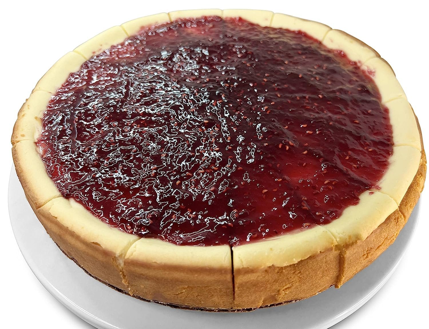 Andy Anand Sugar-Free Raspberry Cheesecake (9-inch, 2 lbs) | Sugar-Free Cheesecake | Local SoCal Bakery