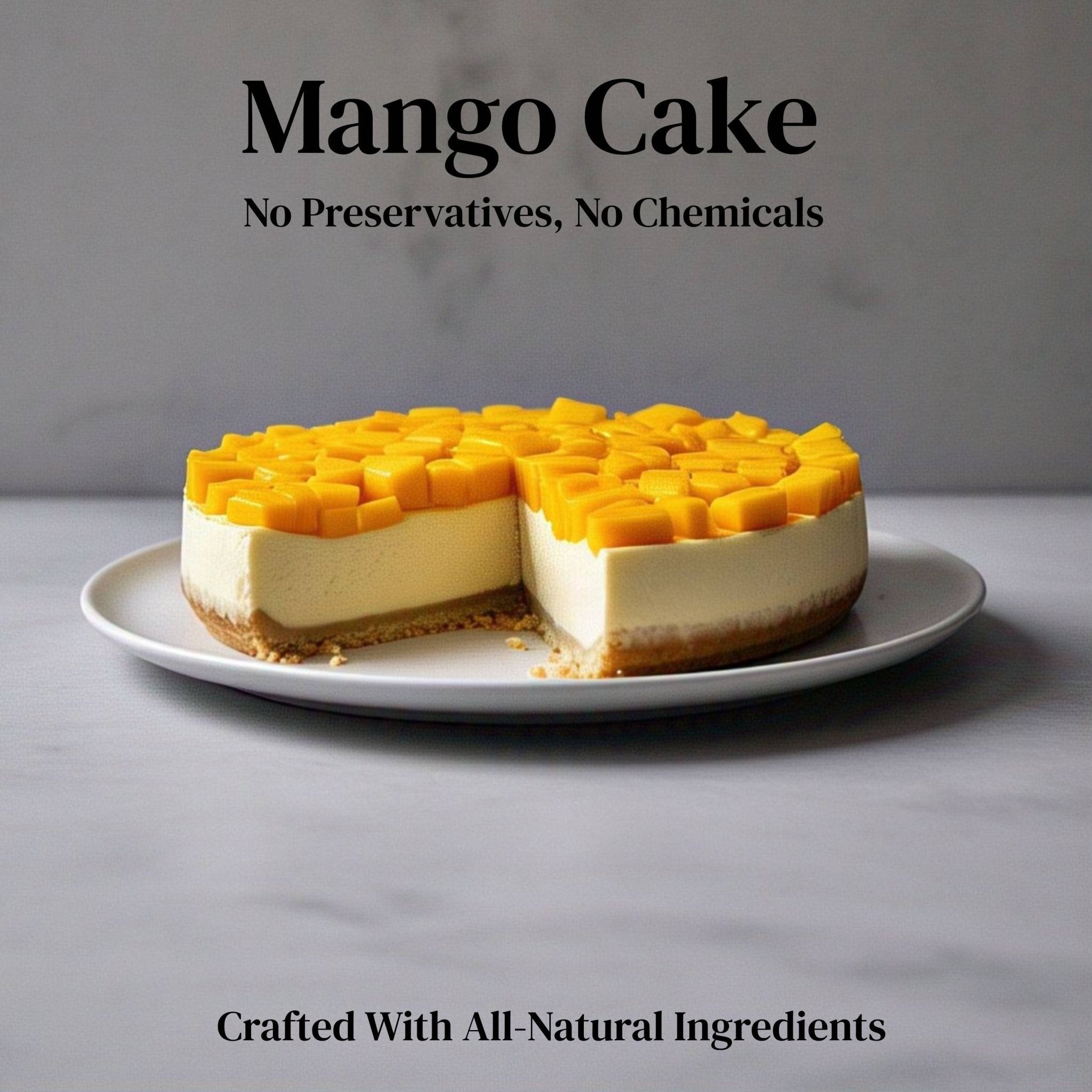 Andy Anand Mango Cake (9-inch, 2.6 lbs) | Hand-Crafted Bakery Cake | Local SoCal Bakery