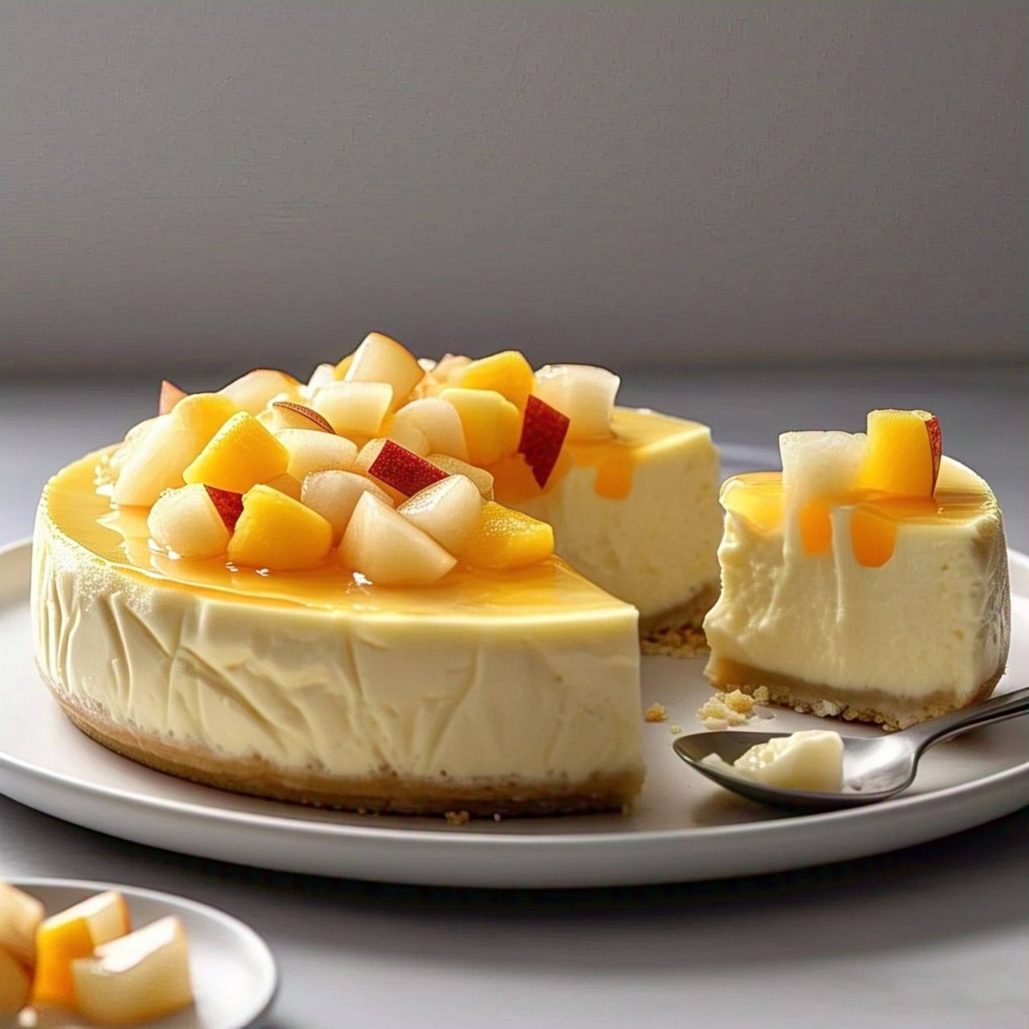 Andy Anand Sugar-Free Tropical Fruit Cheesecake (2 lbs) | Sugar-Free Cheesecake | Local SoCal Bakery