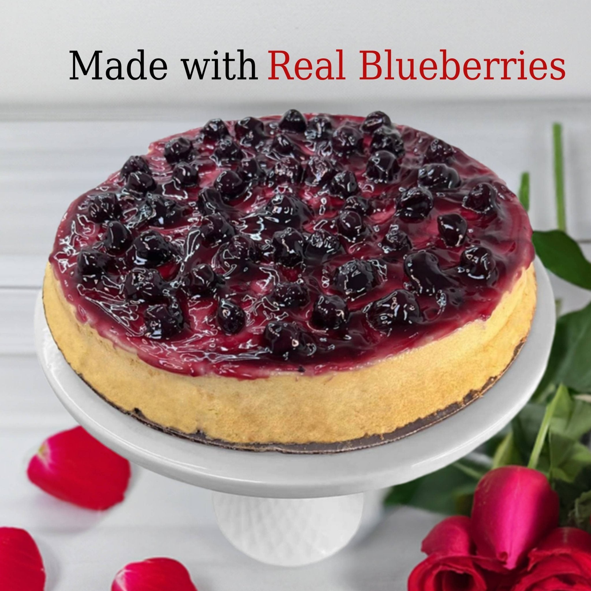 Andy Anand Sugar-Free Blueberry Cake (2.5 lbs) | Keto & Diabetic-Friendly | SoCal Bakery