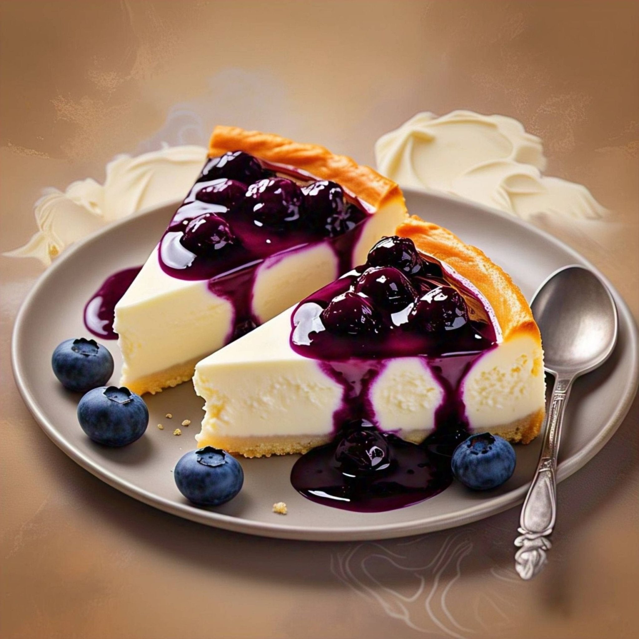 Andy Anand Sugar-Free Gluten-Free Blueberry Cheesecake (9-inch, 2.8 lbs) | Sugar-Free, Gluten-Free | Local SoCal Bakery