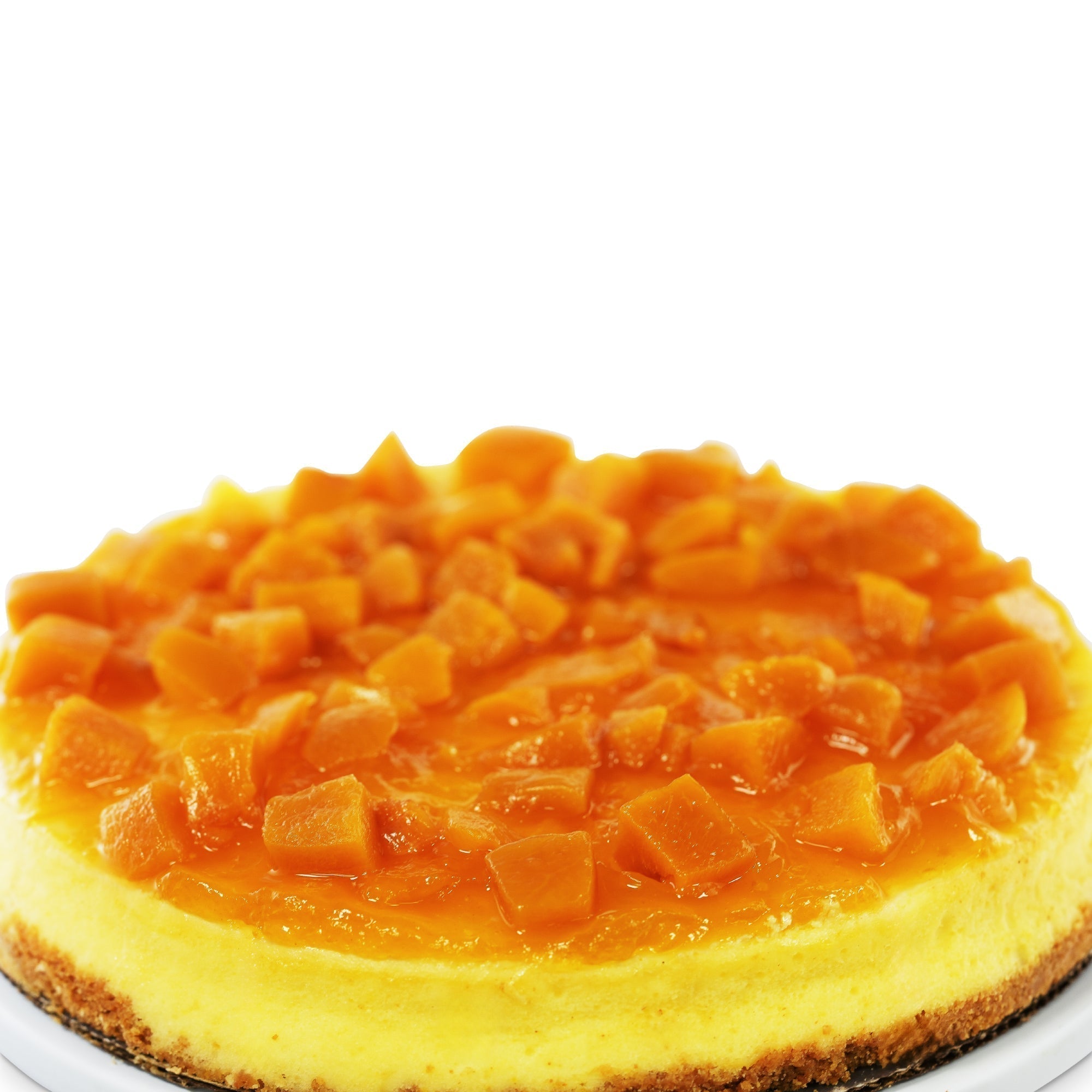 Andy Anand Sugar-Free Peach Cheesecake (9-inch, 2 lbs) | Sugar-Free Cheesecake | Local SoCal Bakery