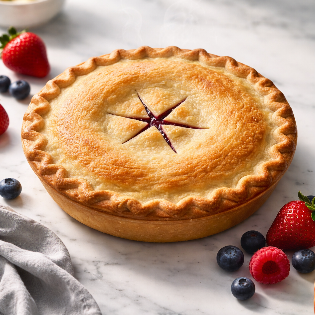 Andy Anand Sugar-Free Mixed Berry Pie (2.6 lbs) | Sugar-Free & Keto Pie | Local SoCal Bakery